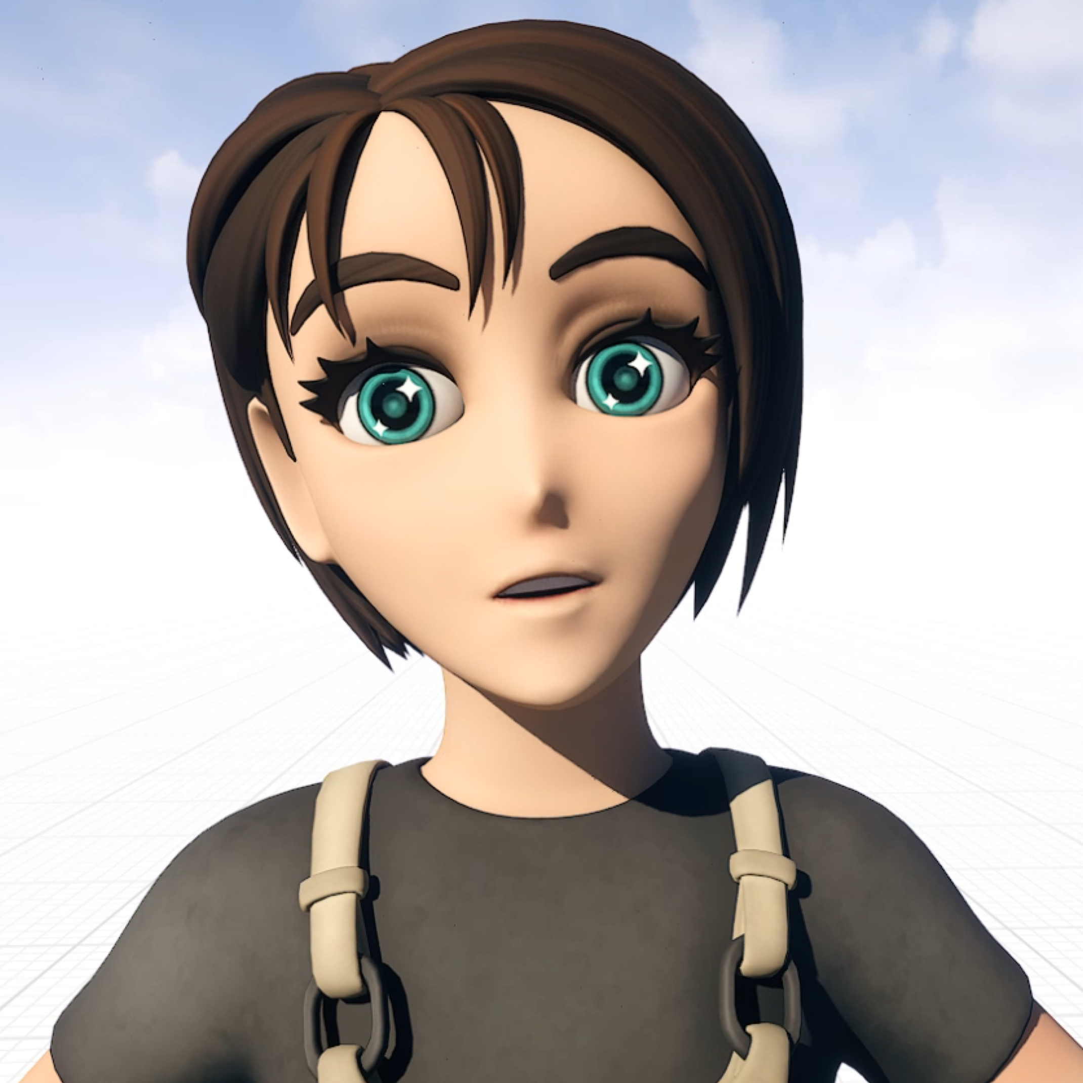 Face-Capture-Aufnahme aus der Unreal Engine Face-Capture-Aufnahme aus der Unreal Engine