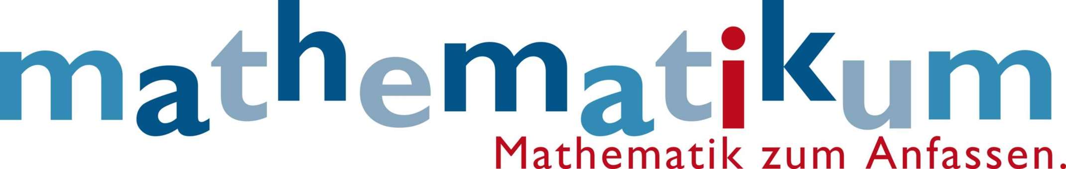 Logo: Mathematikum. Mathematik zum Anfassen