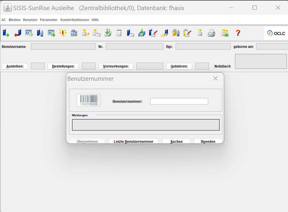 das alte SISIS-System das alte SISIS-System