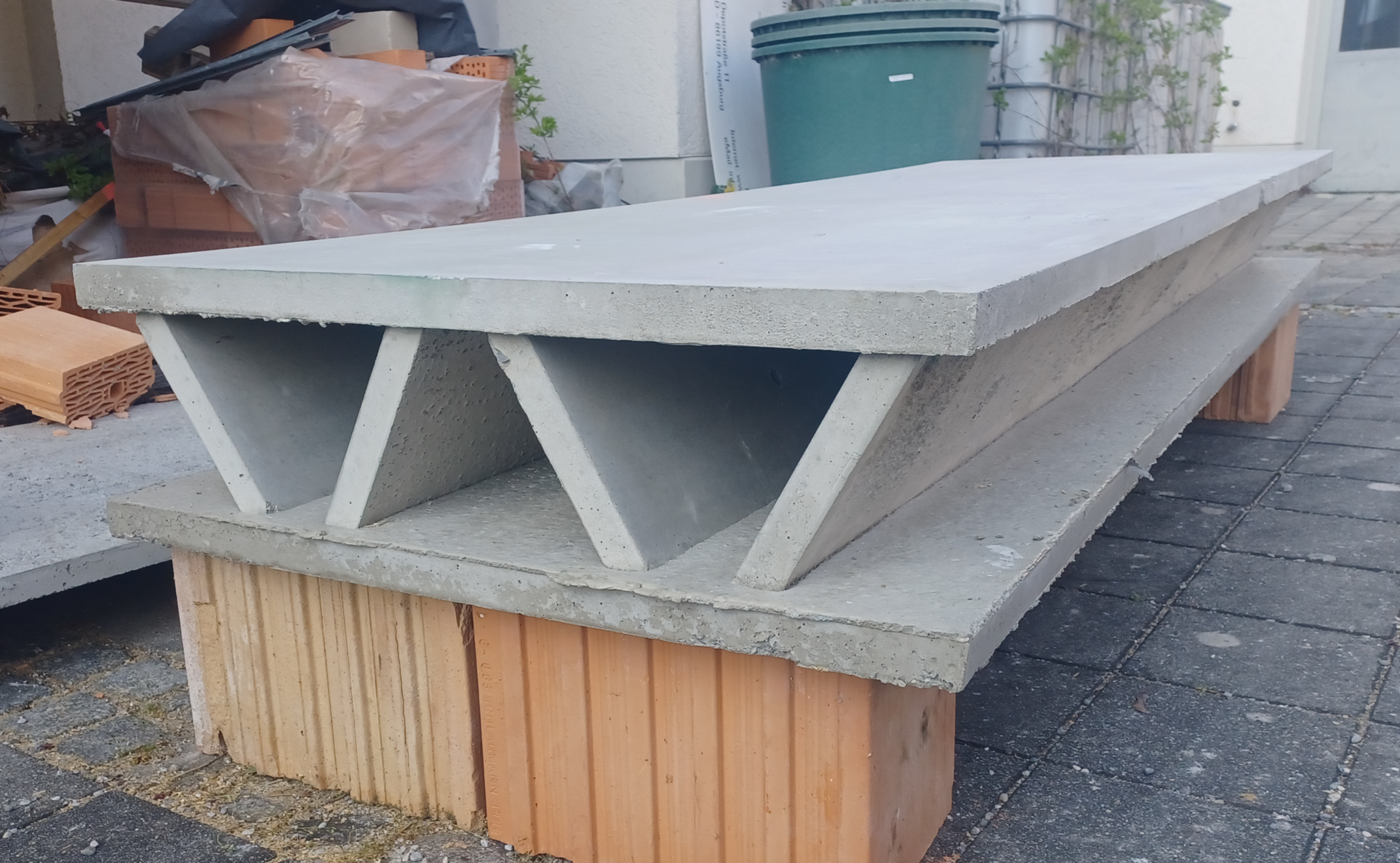 Querschnittsoptimierte Deckenplatte