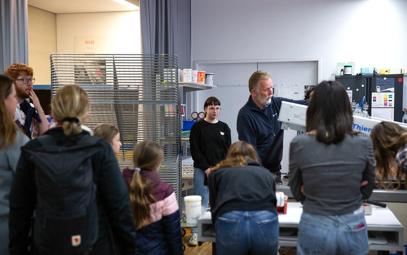 Siebdruck  Foto: Bettina Schmid