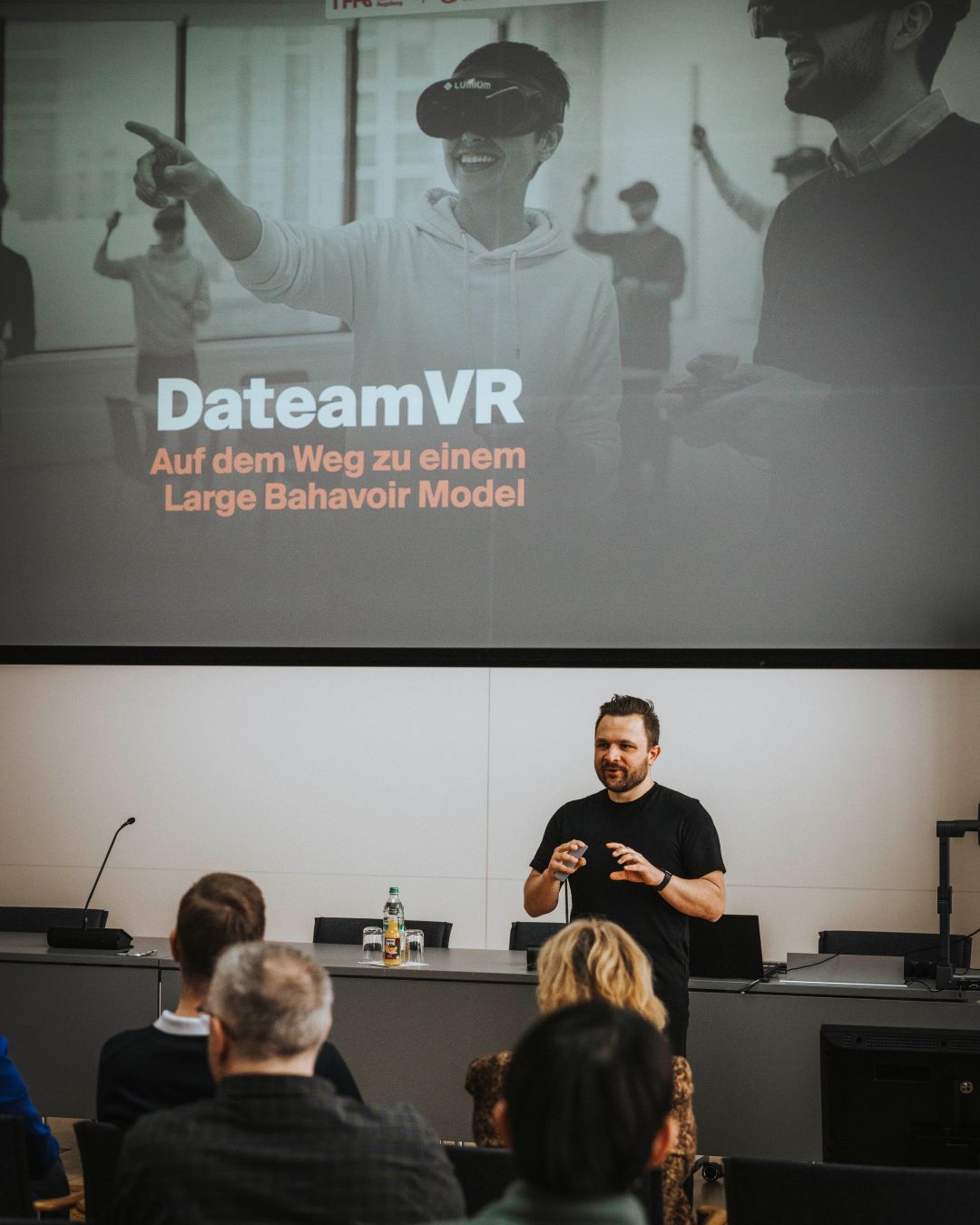 Lukas Karwan (Lumium GmbH) hielt eine spannende Keynote