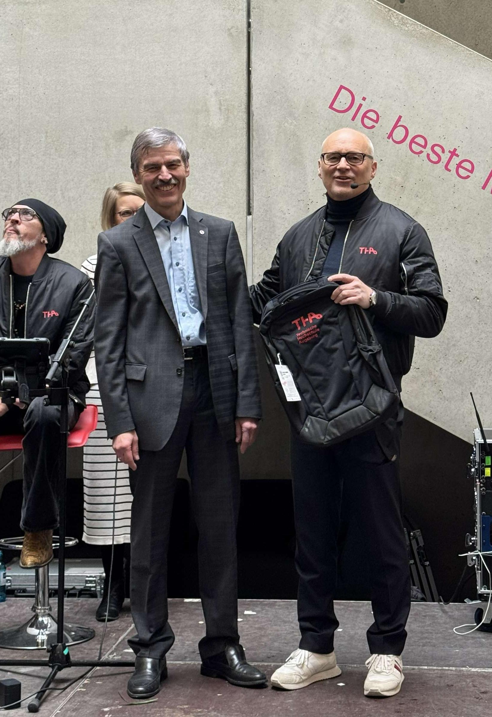 Ehrungen beim Neujahrsempfang der THA