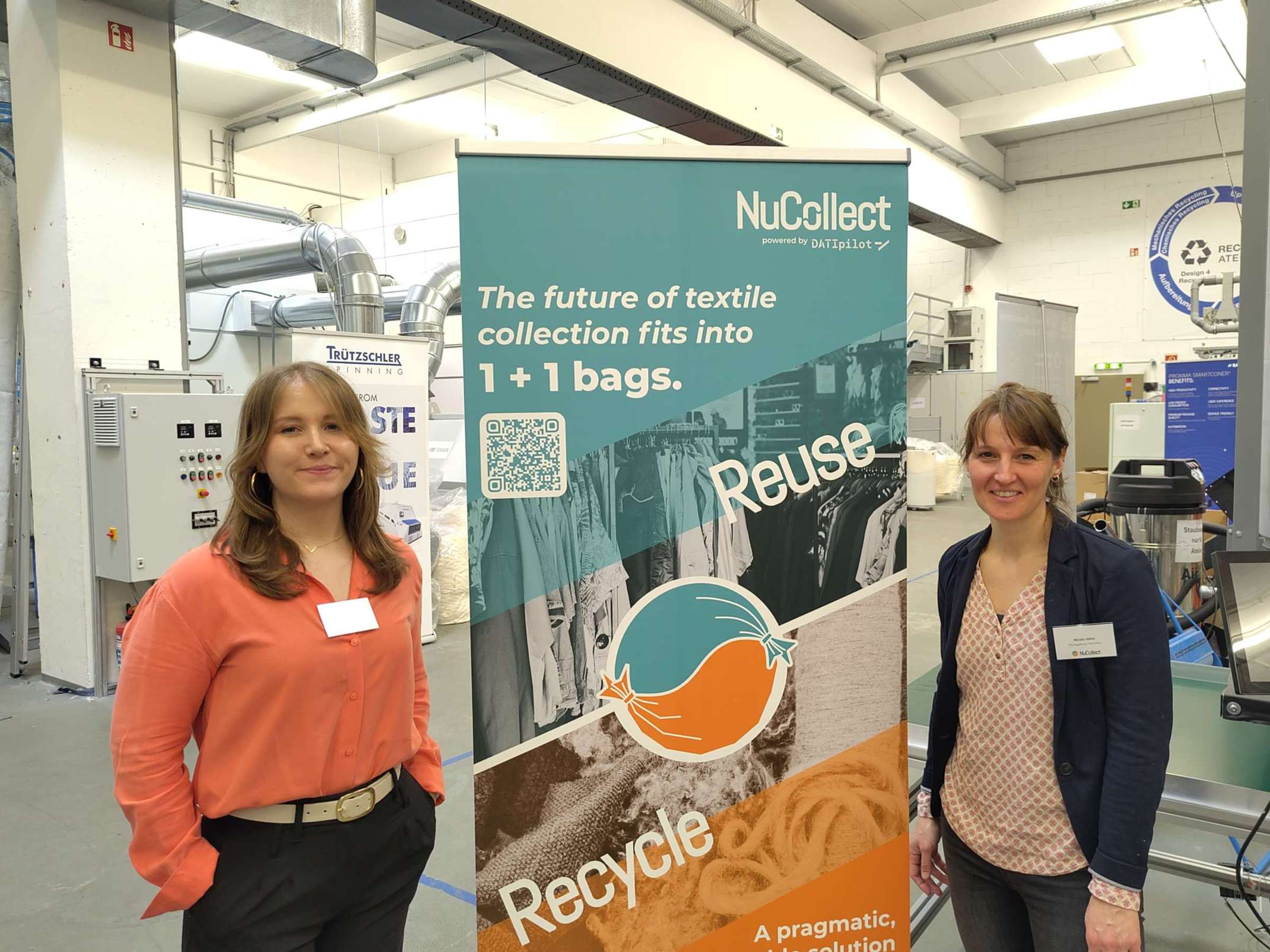 Das Team von NuCollect: Svenja Jahn und Nicole Hühn (von links) Das Team von NuCollect: Svenja Jahn und Nicole Hühn (von links)
