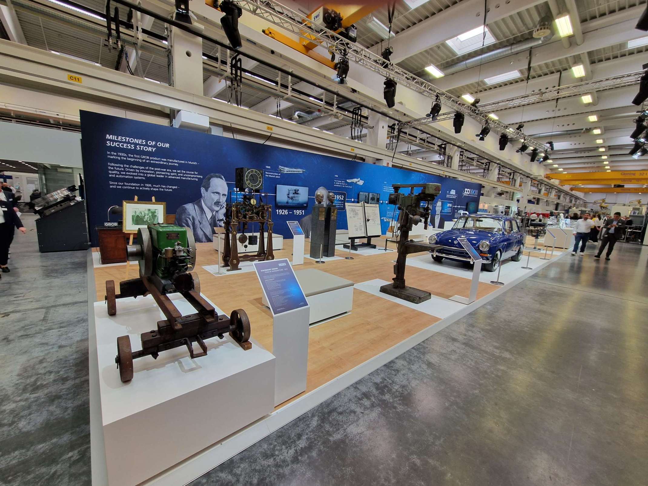 KI-Produktionsnetzwerk auf der GROB-Hausmesse 2026