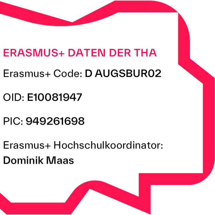 Erasmus+ Daten der THA