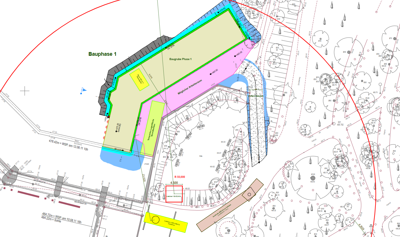 Baustelleneinrichtungsplan Baustelleneinrichtungsplan