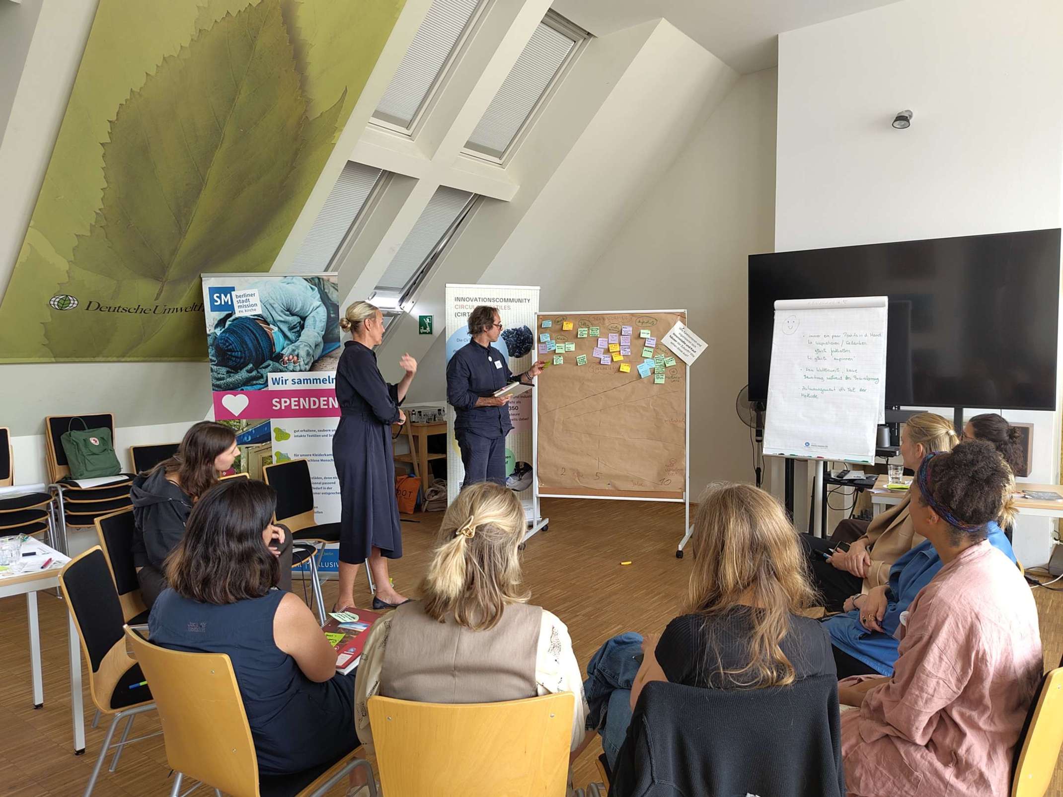 Der Future Literacy-Workhsop lud zum Spekulieren im positiven Sinne ein: "Was wäre, wenn..." Der Future Literacy-Workhsop lud zum Spekulieren im positiven Sinne ein: "Was wäre, wenn..."