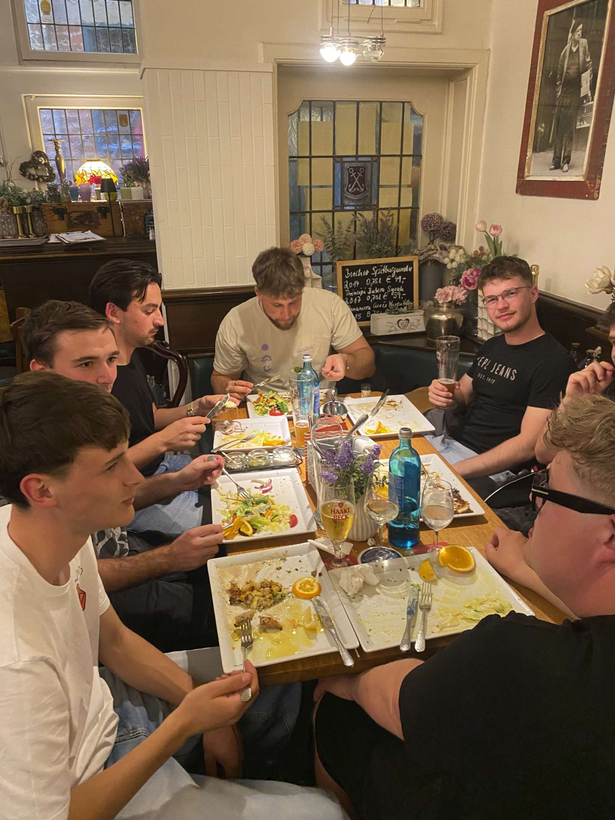 Bremen: Abendessen im Restaurant kleiner Ratskeller Bremen: Abendessen im Restaurant kleiner Ratskeller