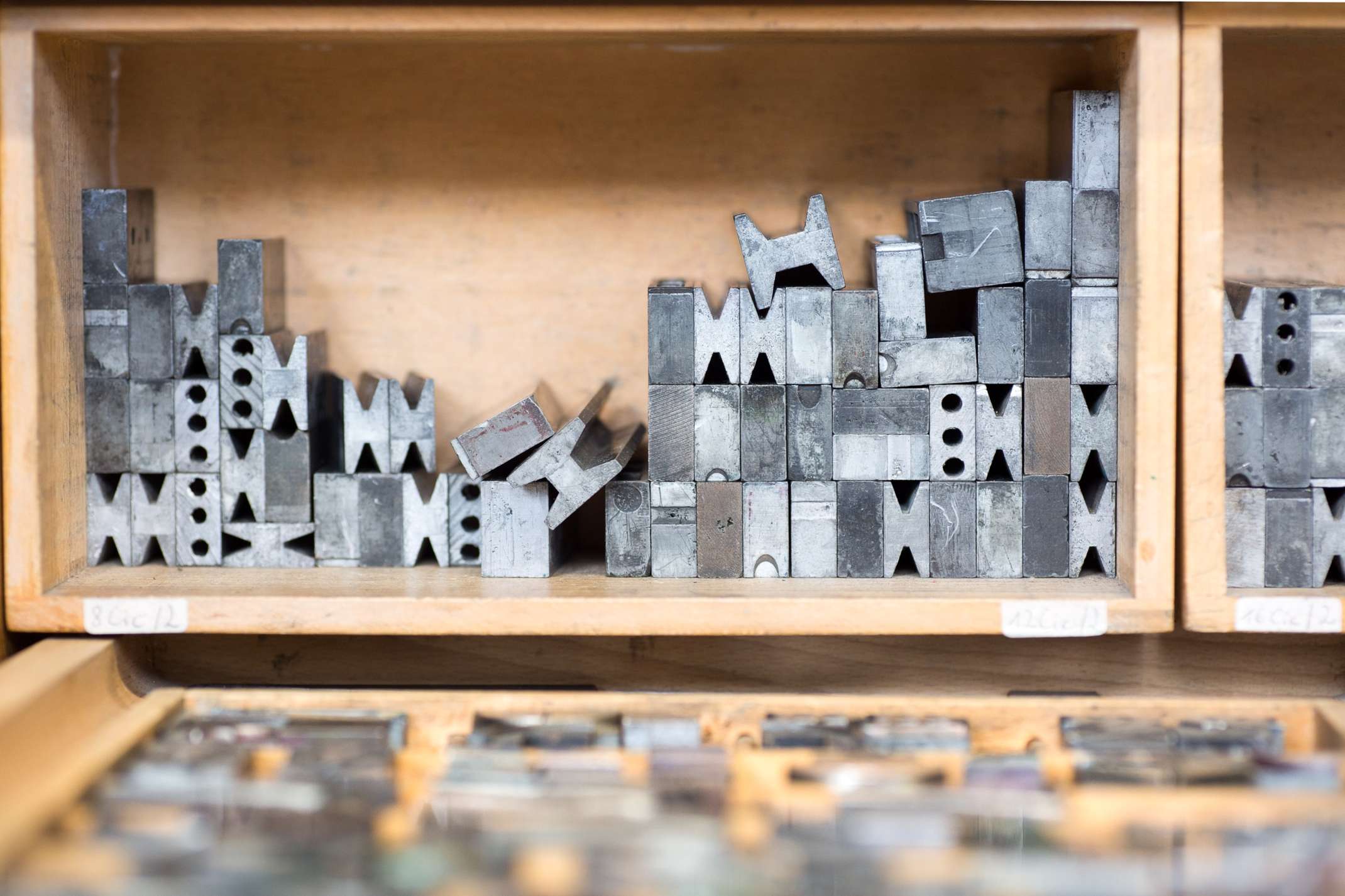 Bleisatz Foto: Christina Bleier