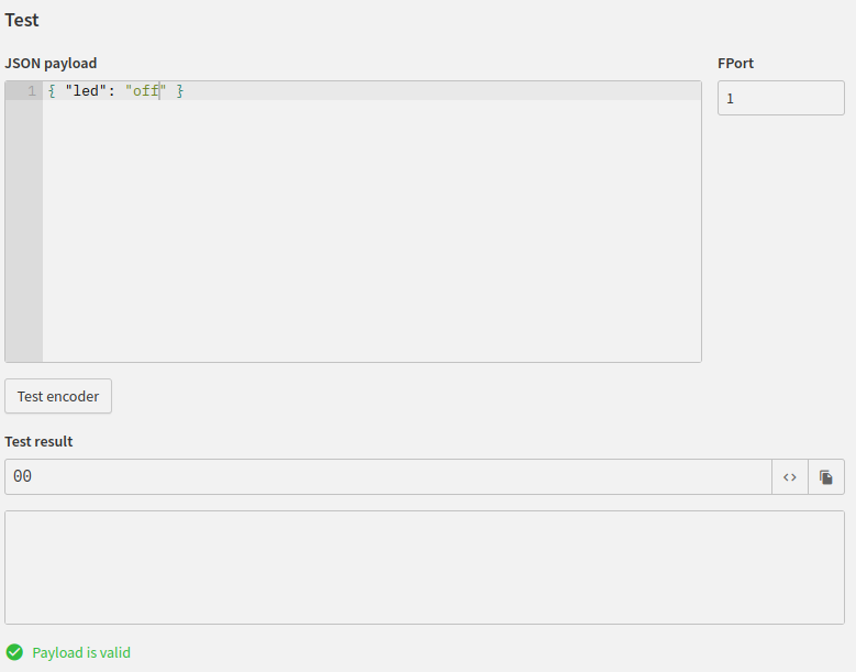 Test der Formatierer